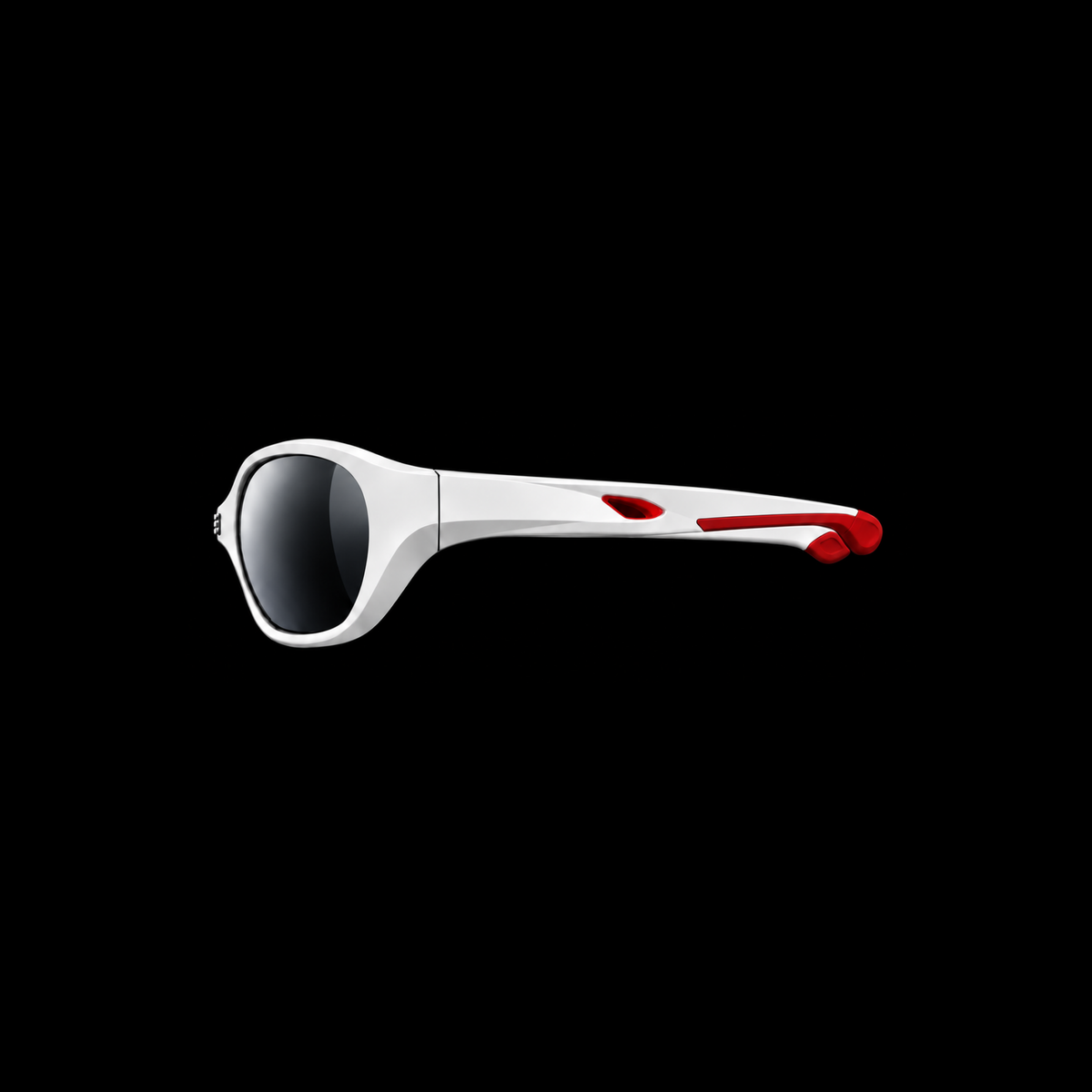 EM-03 Performance Wrap / White with Red Tips
